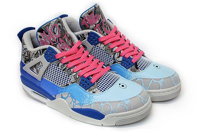 Sekure D Air Jordan 4 Custom (Tiffiti) - Sneaker Freaker