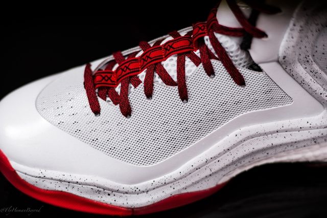 Adidas D Rose 5 Boost White Red 1