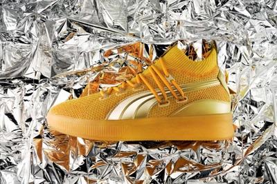Puma Clyde Court Title Run Gold Lateral 2
