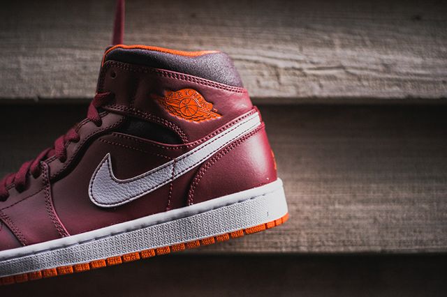 air jordan 1 orange red