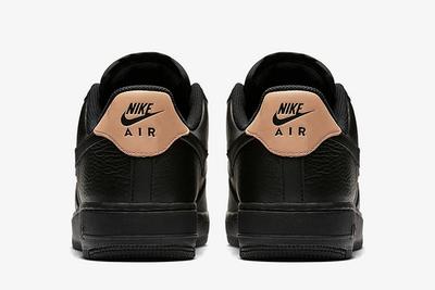 Nike Air Force 1 Low Black Leather 2