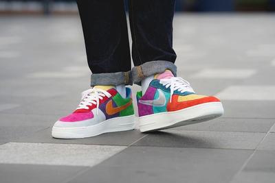 Bespoke Ind Easter What The Swoosh Air Force 1 On Foot1