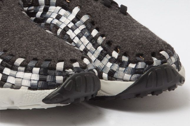 Nike Air Woven Footscape Chukka Black Quarter Details 1