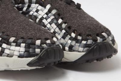 Nike Air Woven Footscape Chukka Black Quarter Details 1