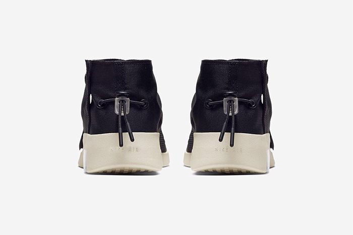 Nike Air Fear Of God Moccasin Official Black Release Date Heel
