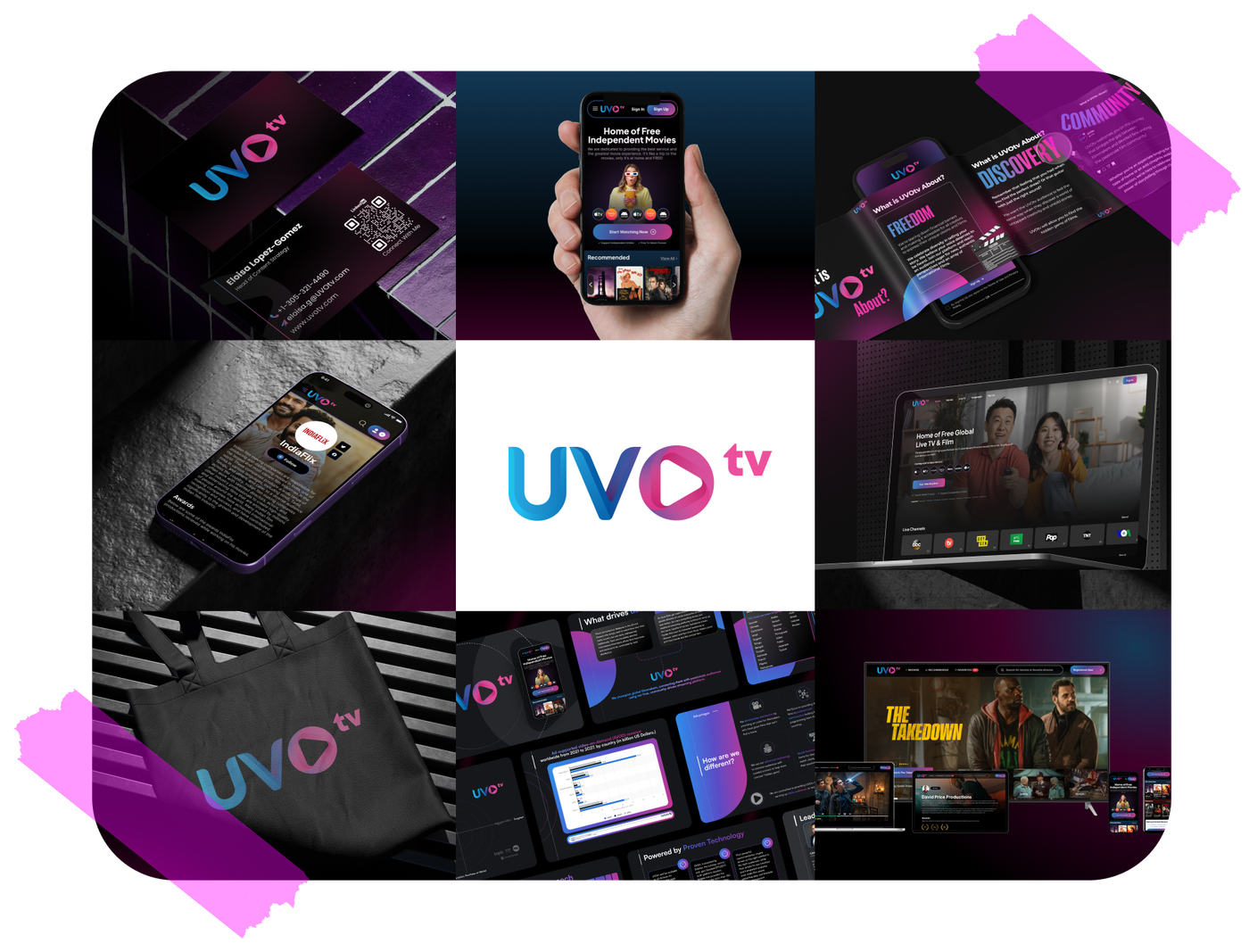 UVOtv work by PixelBull