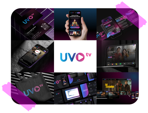 UVOtv case study creative