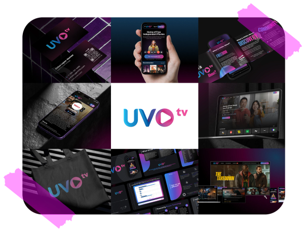 UVOtv case study creative