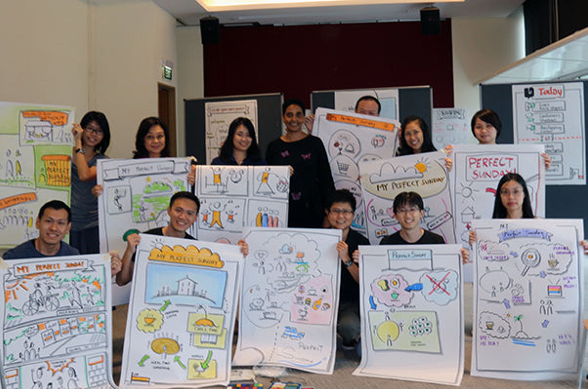 Visual Facilitation Bikablo Basics on 3 August 2018