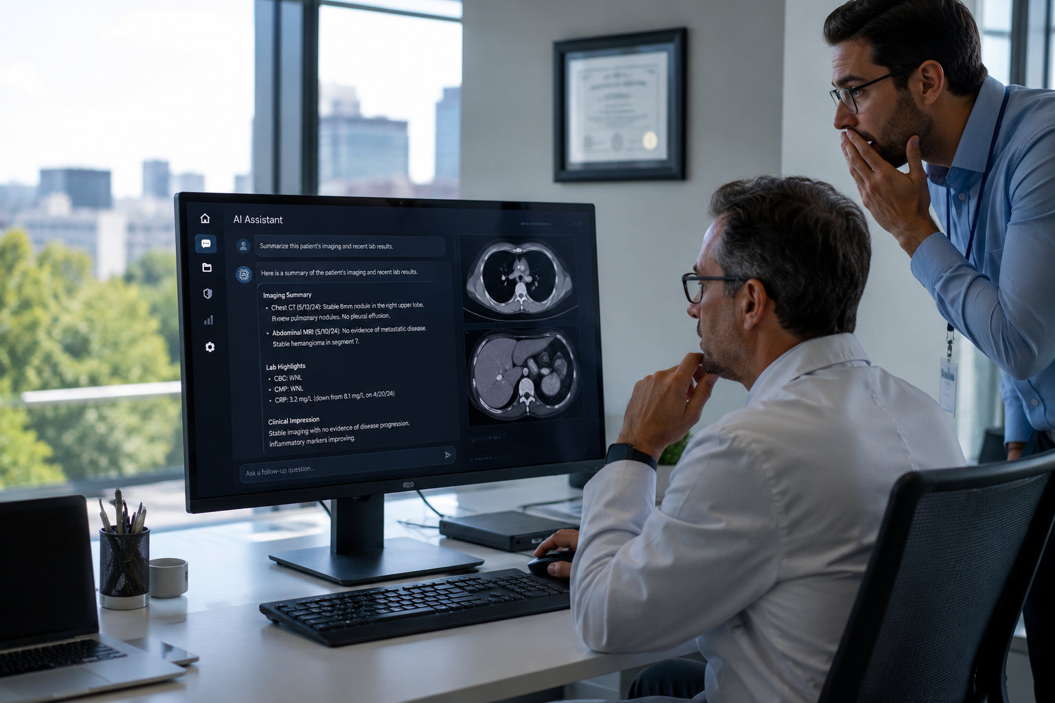 Healthcare AI adoption workflow