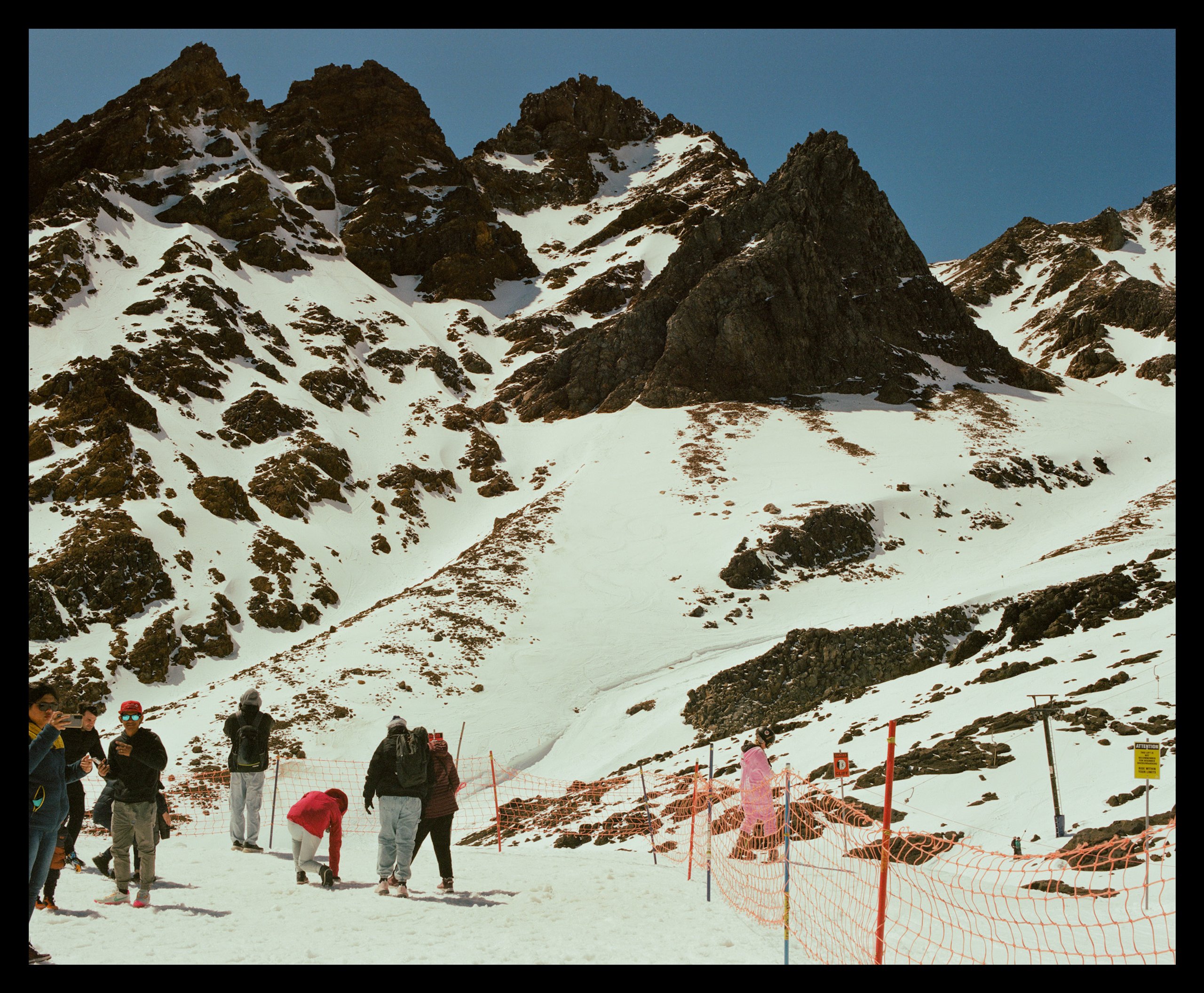 people on snow