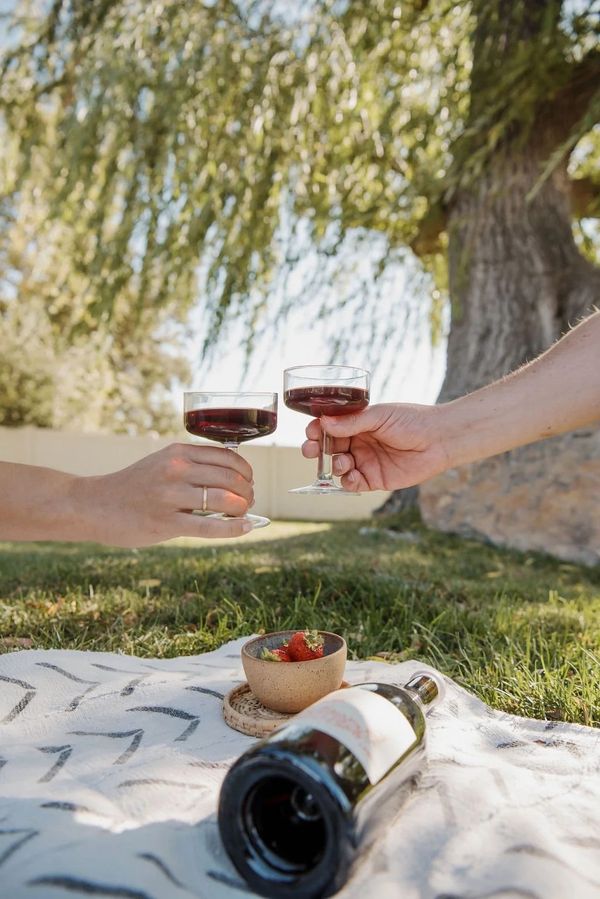 Hands sorting fruit