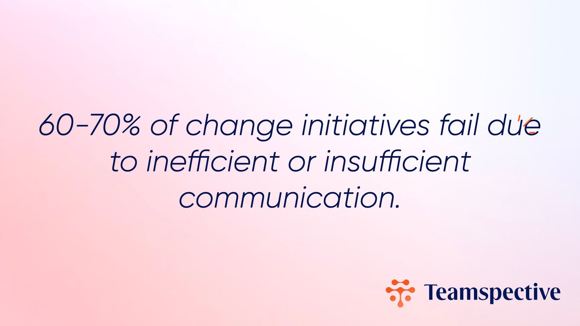 Communication silos and change management