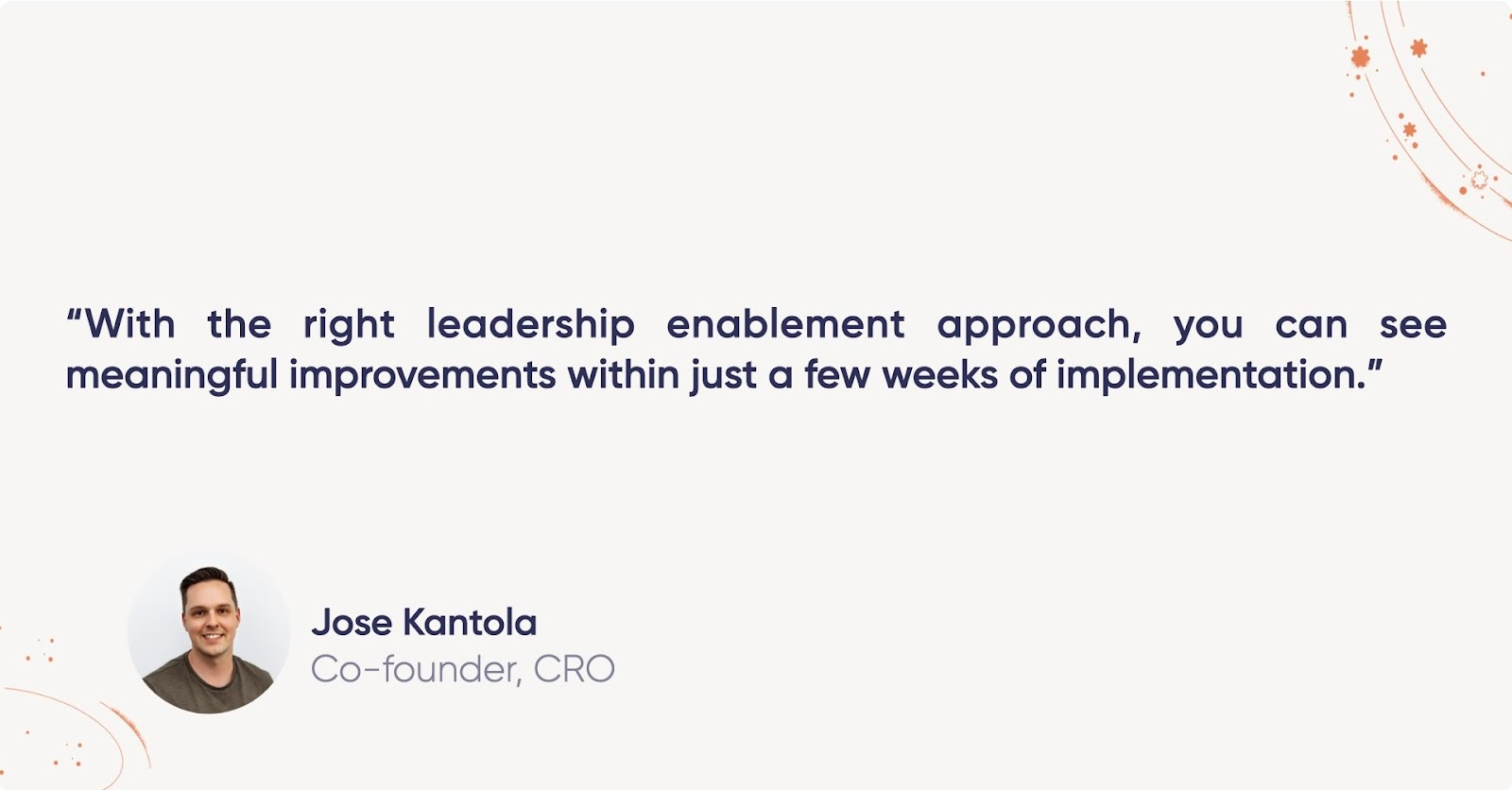 ROI of leadership enablement