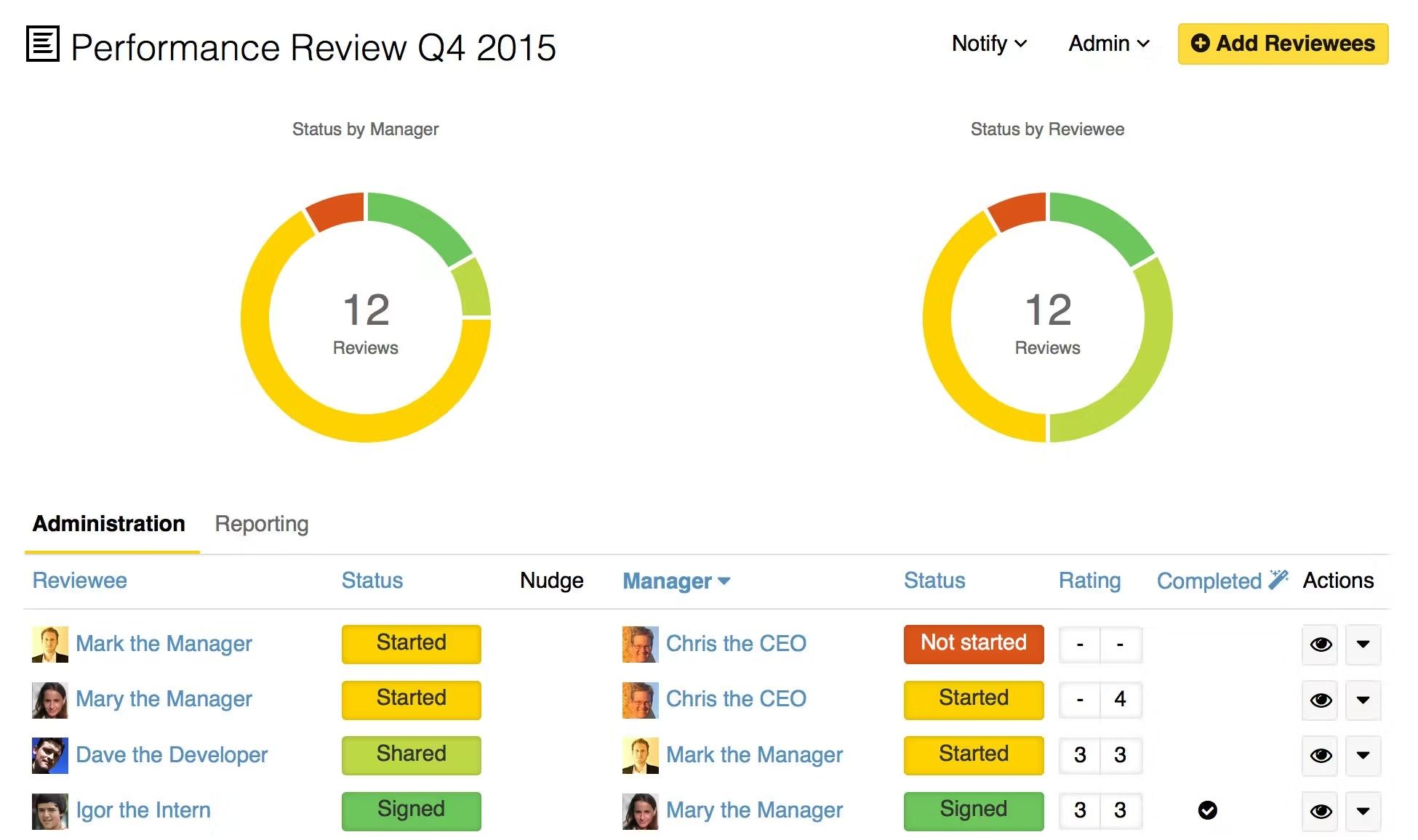 Leapsome reviews - Small Improvement