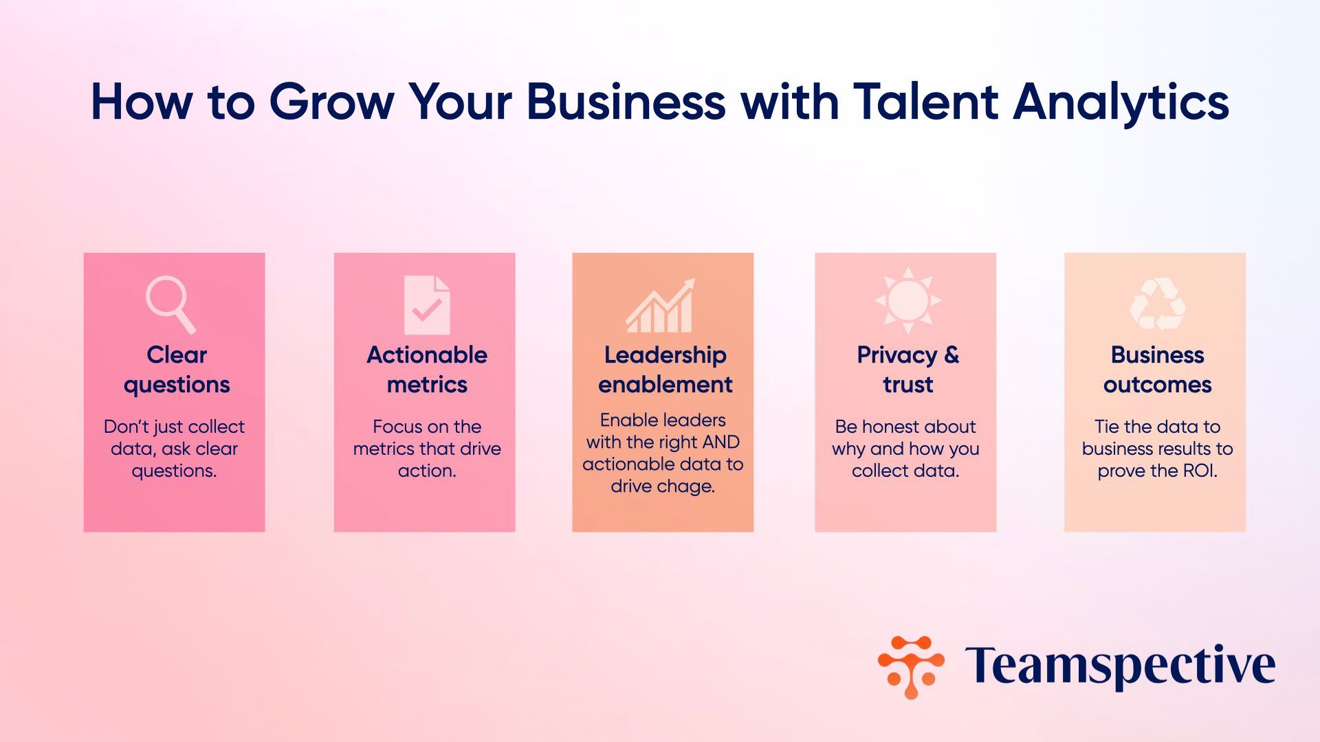 How to grow your business with talent analytics