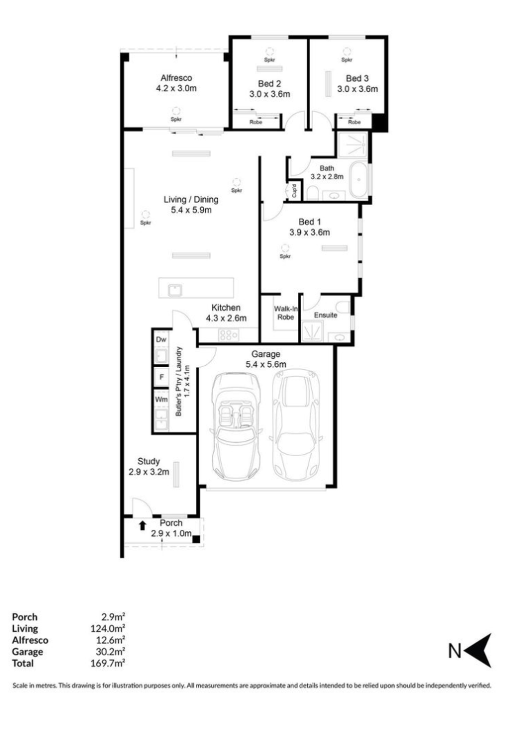 Floor plan of 18 Smith Ave, Woodville West SA 5011