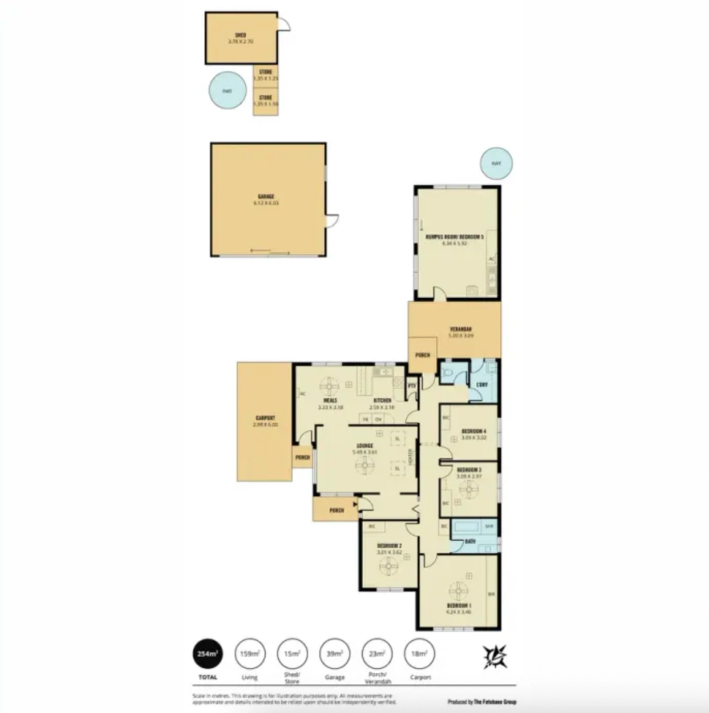 Floor plan of 38 Para St, Salisbury SA 5108