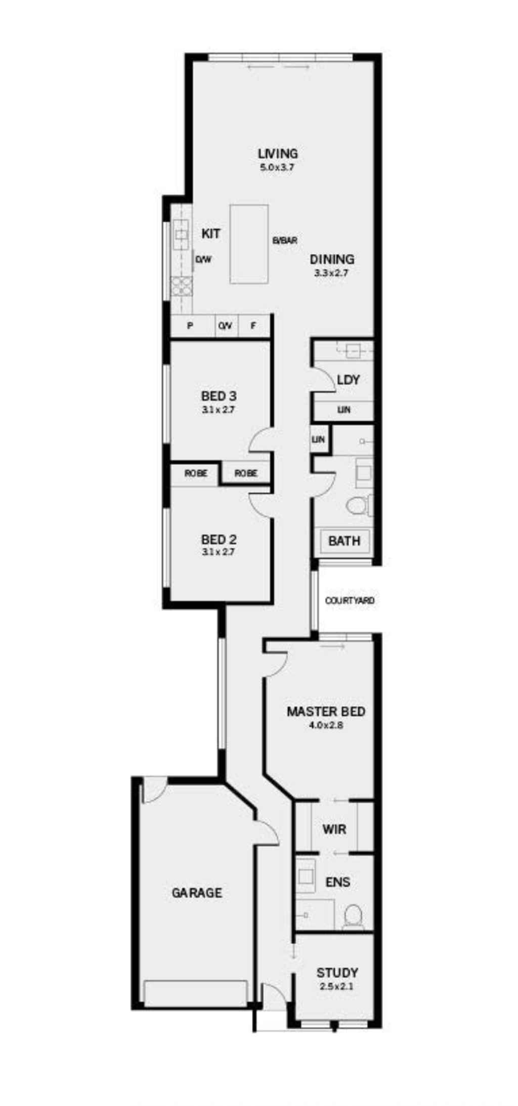 Floor plan of 5B Pantowora Dr, Hope Valley SA 5090