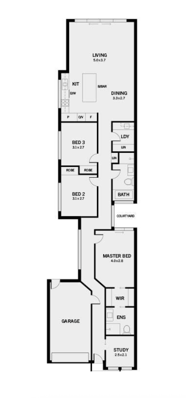 Floor plan of 5B Pantowora Dr, Hope Valley SA 5090