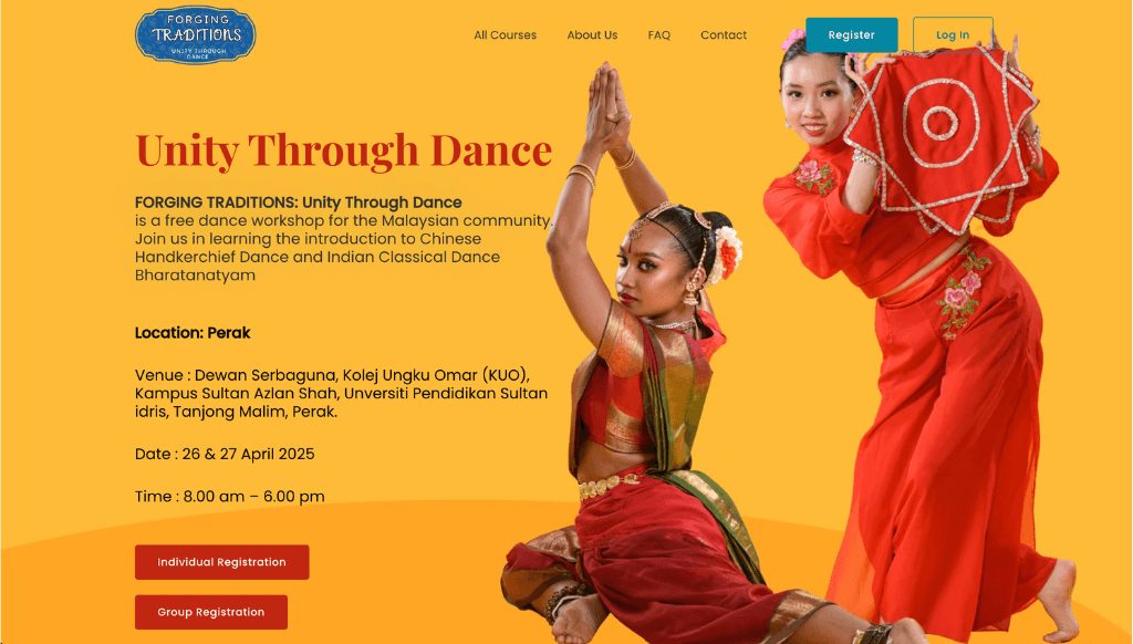 Forging Traditions - corporate Web Design Malaysia
