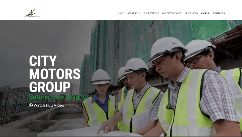 City Motors Group - corporate Web Design Malaysia