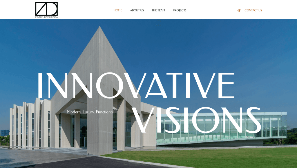 Zone Dwireka - corporate Web Design Malaysia
