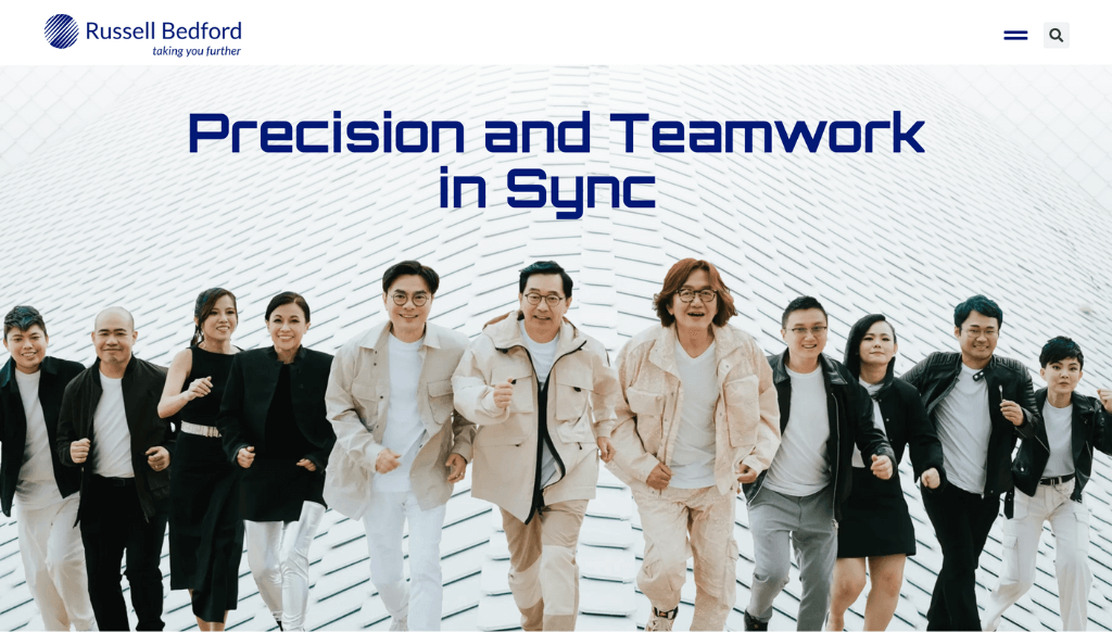 Russell Bedford Malaysia - corporate Web Design Malaysia