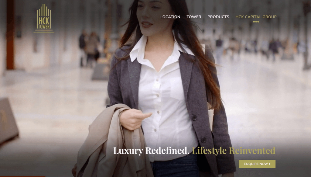 HCK Tower - corporate Web Design Malaysia