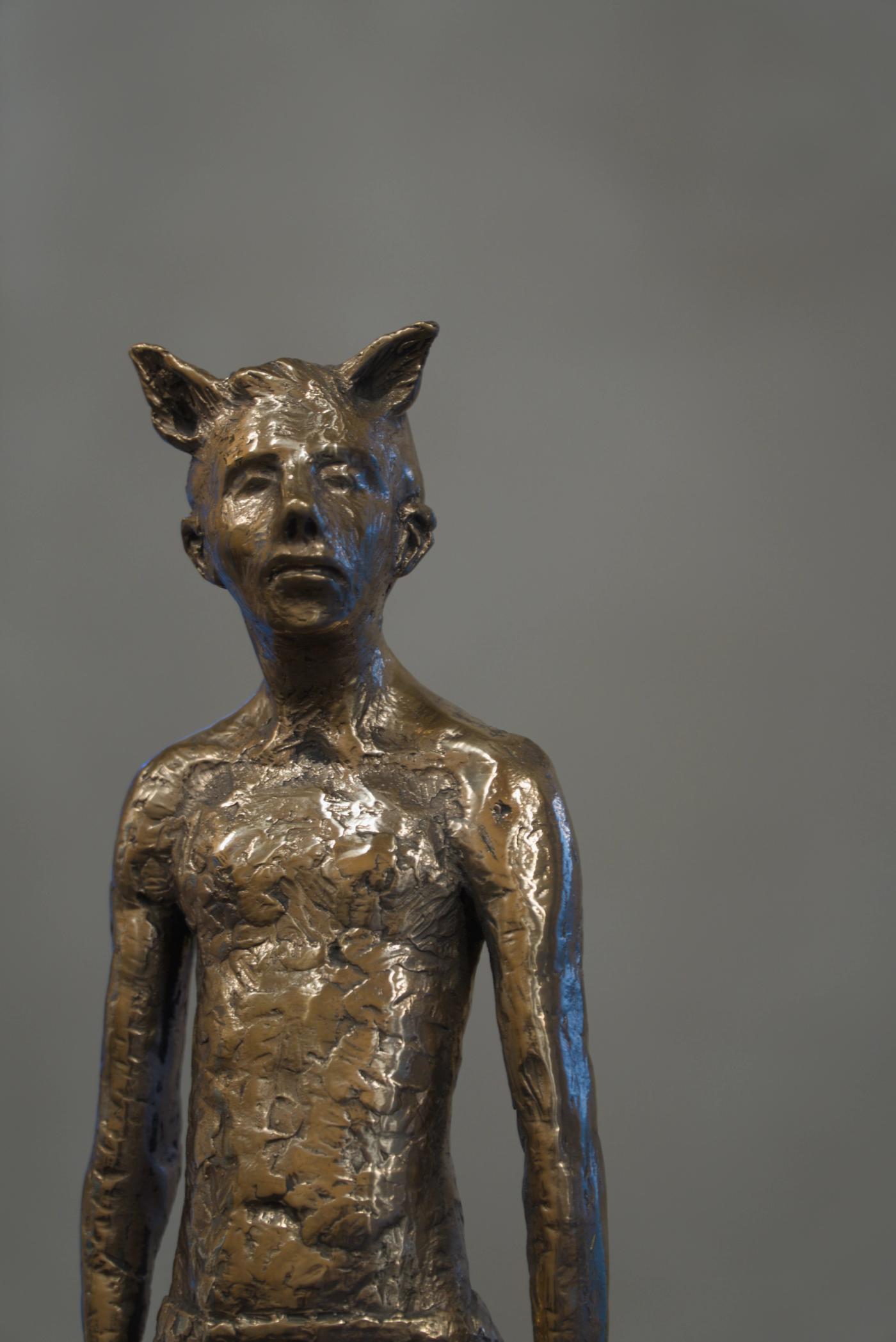 Rudi bronzeguss detail