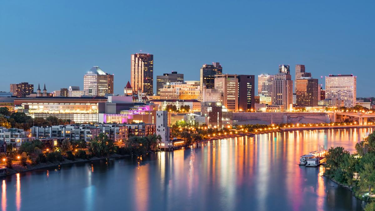 St Paul skyline