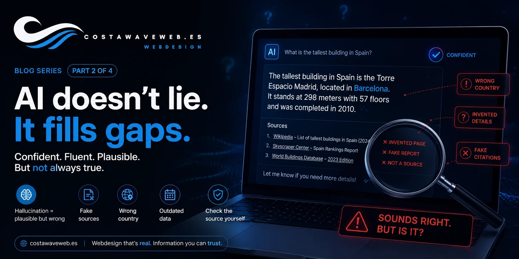 AI doesn't lie. It fills gaps. | Costa Blanca