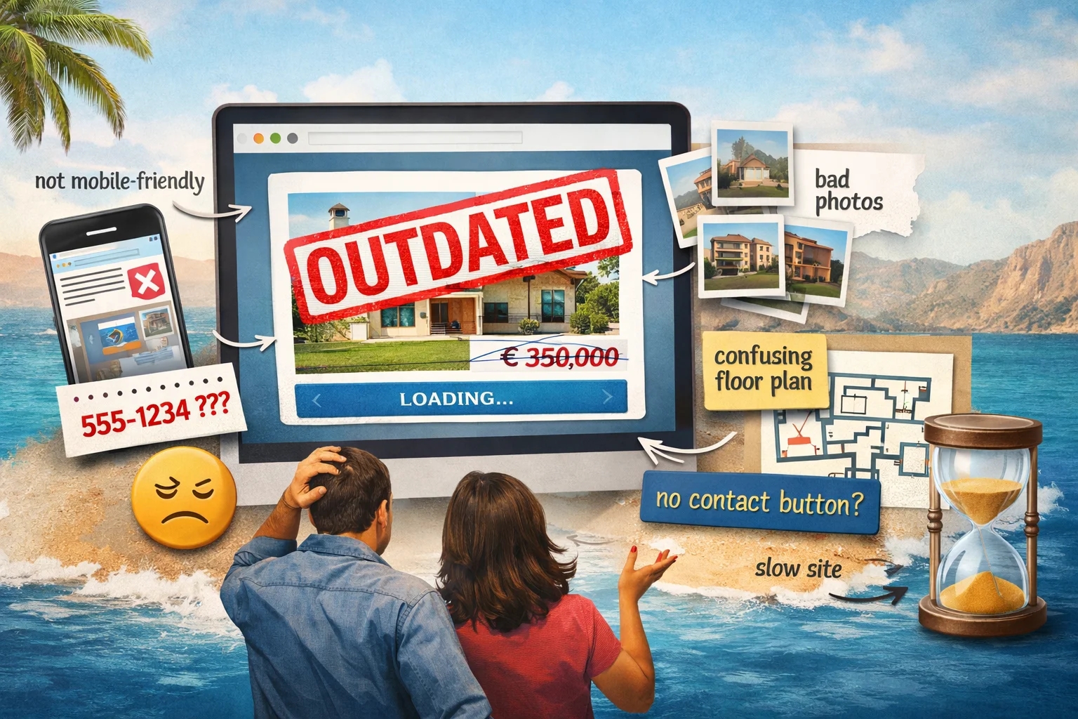 5 mistakes on real estate websites and how to fix them