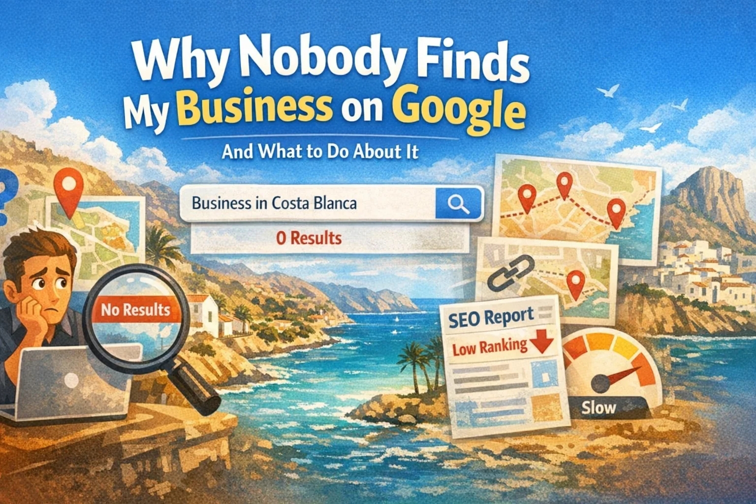 Why nobody finds my business on Google (and what to do about it)