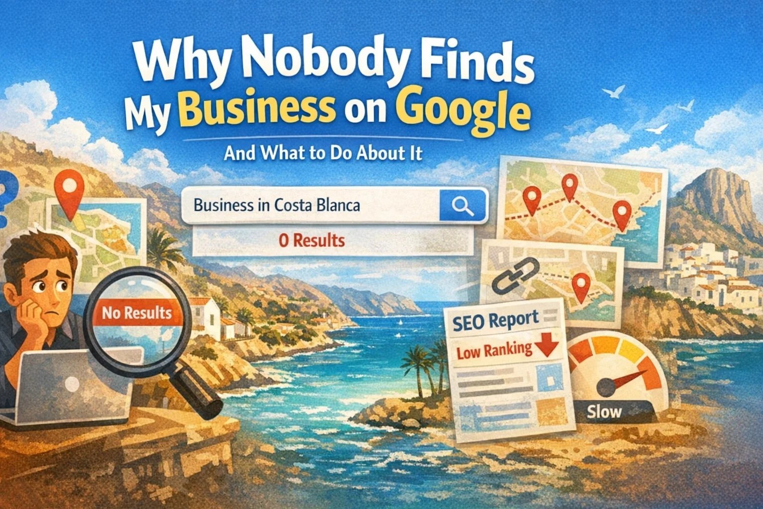 Why nobody finds my business on Google (and what to do about it)