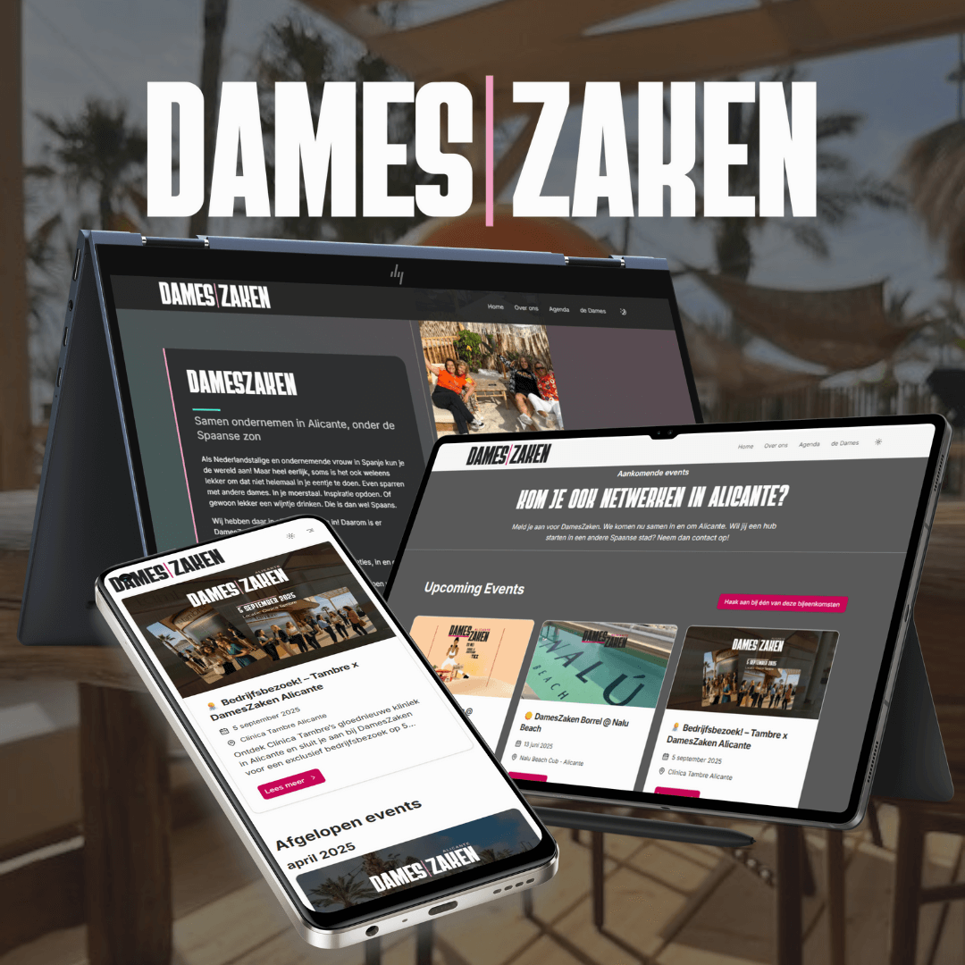 New website for networking club for entrepreneurial women in Alicante and surrounding area | Costa Blanca