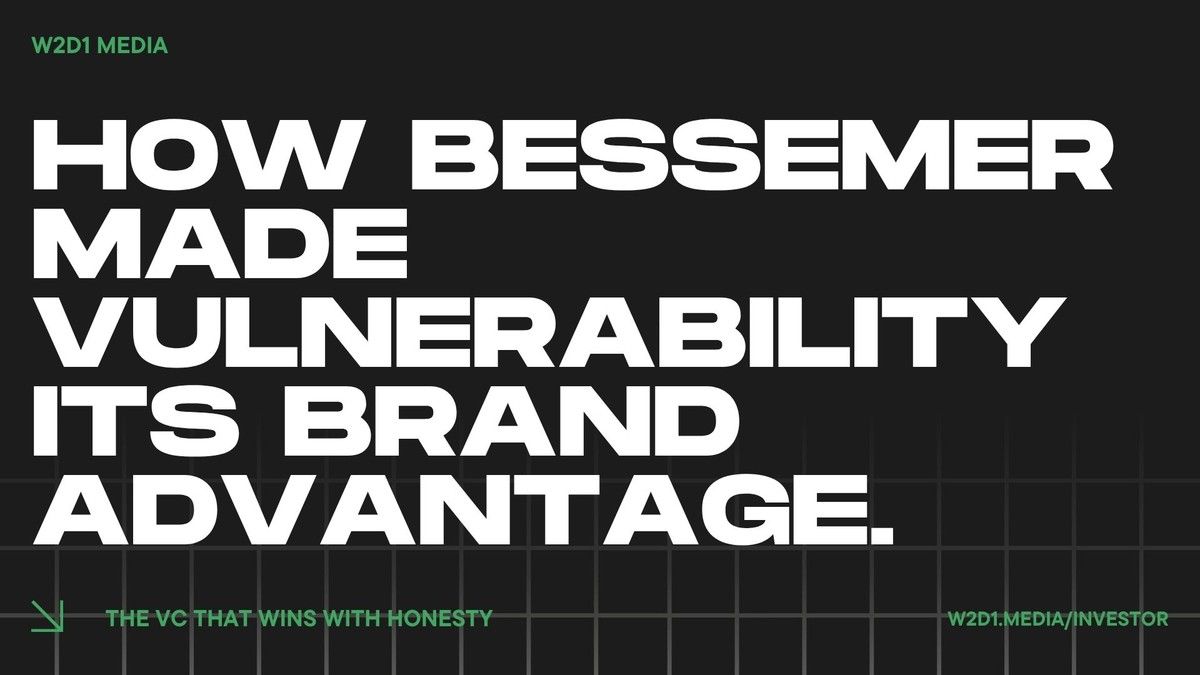 How Bessemer’s “Wish I Knew” Podcast Humanises Venture Capital