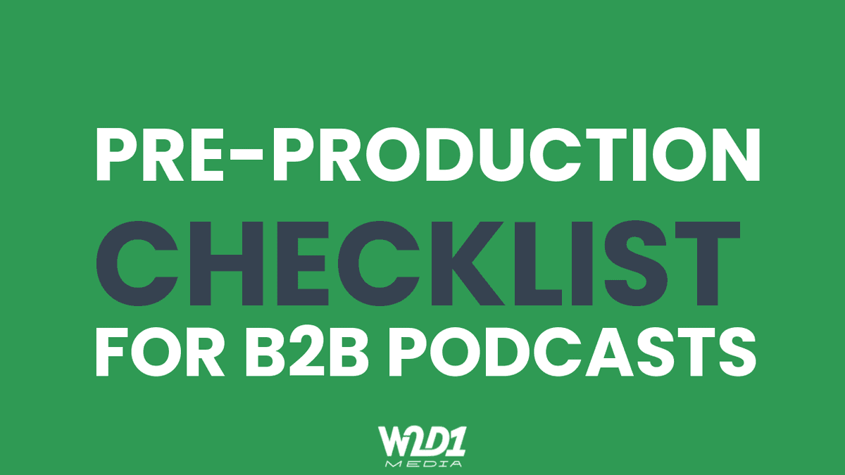 The Pre-Production Checklist B2B Teams Skip (and What It Costs)