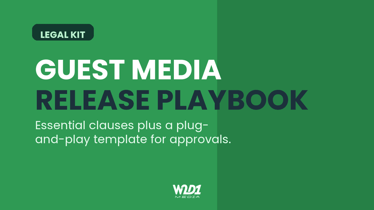 Why You Should Have Your Podcast Guests Sign a Release
