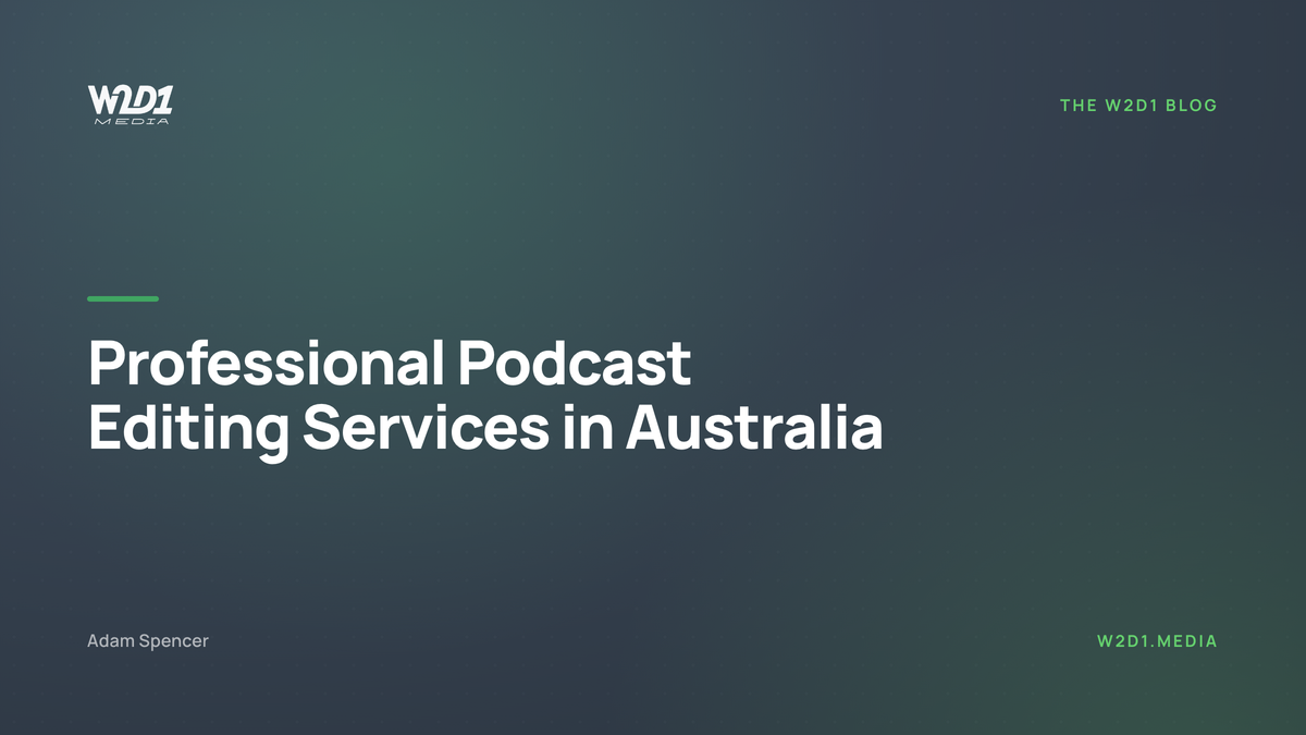 Professional Podcast Editing Services in Australia