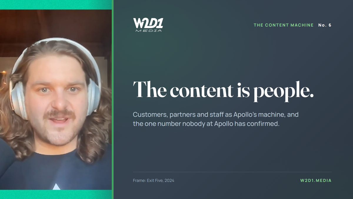 How Apollo.io made its customers, partners and staff the content machine, and the one number nobody at Apollo has confirmed