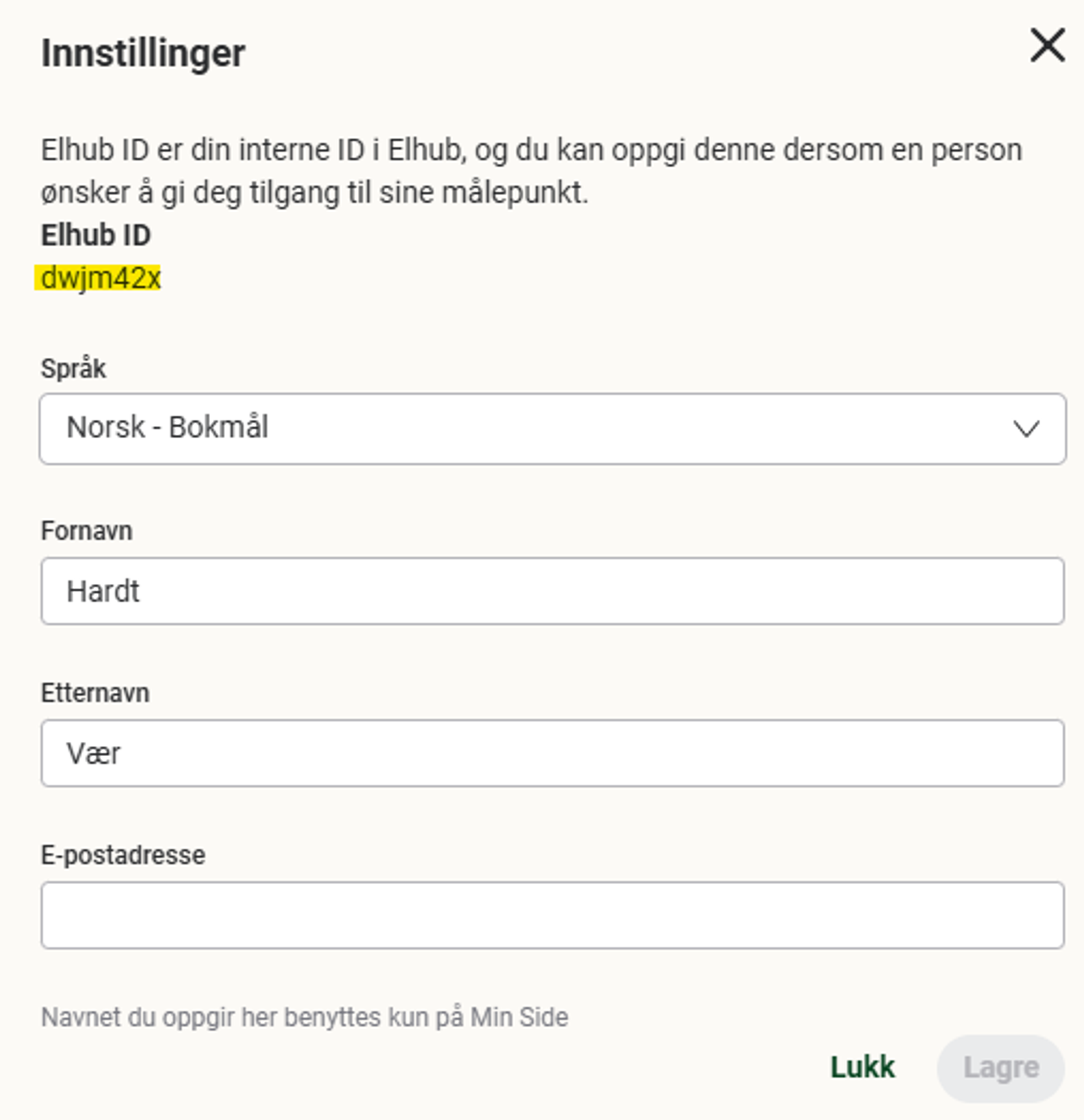 Elhub ID