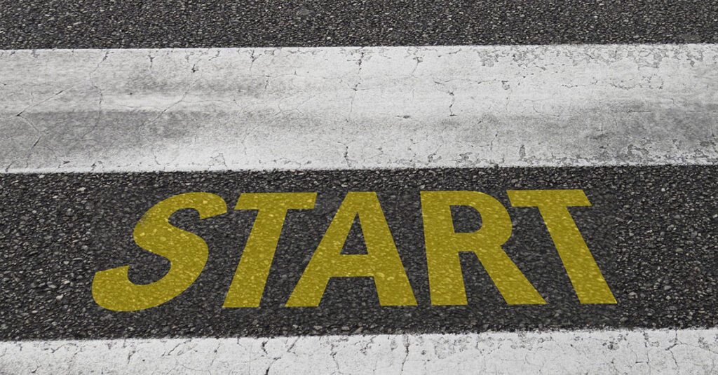 Starting Line...Again
