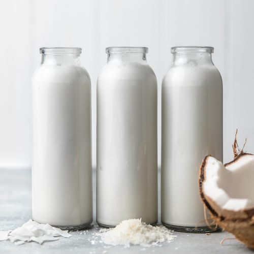 Almond Cow Coconut Milk recipe using fresh coconut