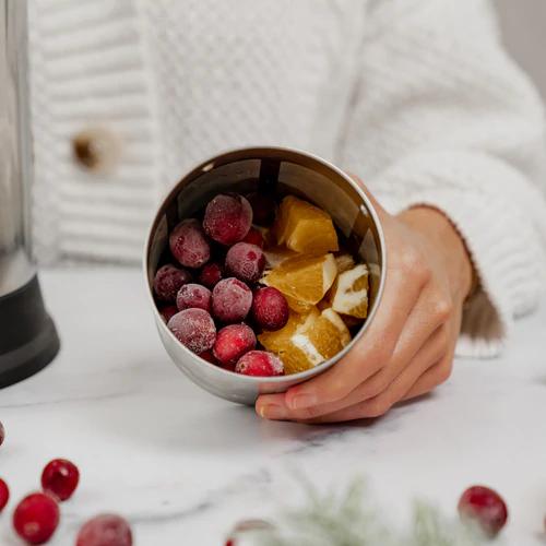 Tart cranberries and sweet orange combination in our Cranberry Orange Infusion recipe