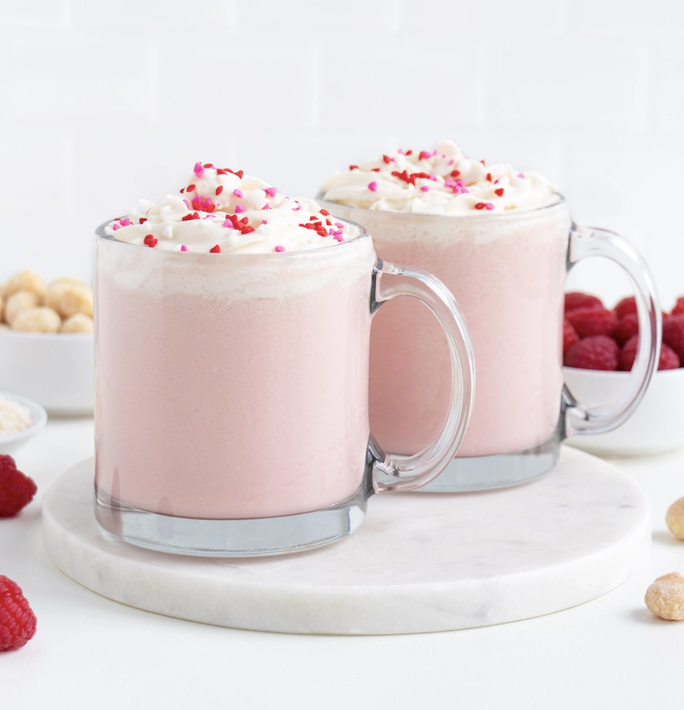 Raspberry White Hot Chocolate 