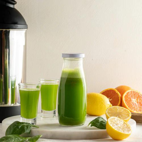 Cold weather nutritious green juice recipe from Almond Cow