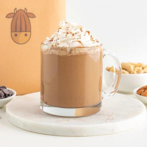 Tres Leches Latte Recipe - A creamy, slightly sweet drink with a dusting of cinnamon
