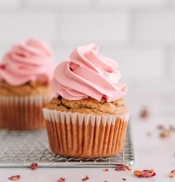 Rosewater Cupcakes