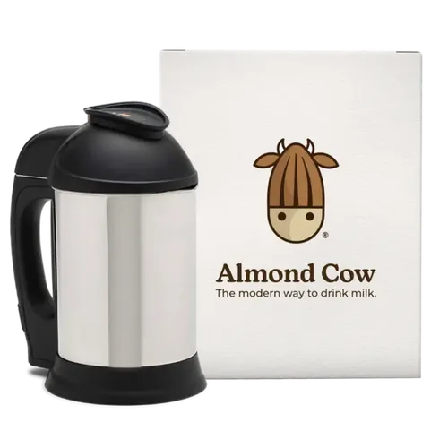 The Almond Cow Milk Maker that makes plant based milk in a minute